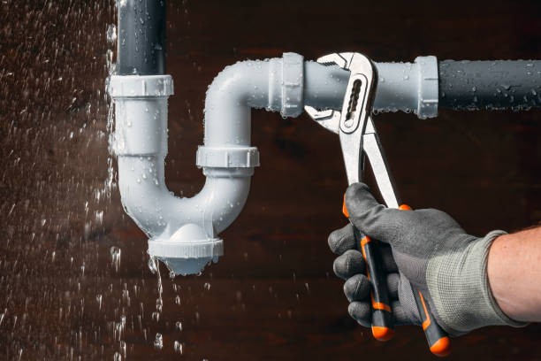 Professional Leak Detection technician working in Oak City, NC